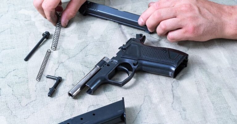 What Is The First Step In Cleaning A Firearm